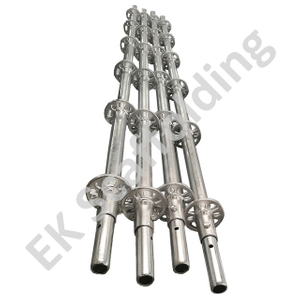 Sistema de andaime vertical de andaimes vertical padrão pintado de padrão galvanizado