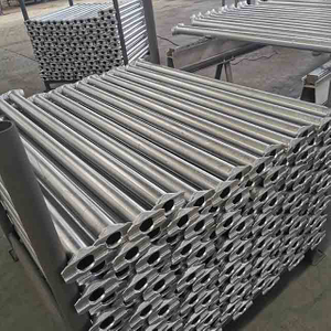 0,6m de pilotos a quente do sistema de andaimes da Cuplock galvanizado